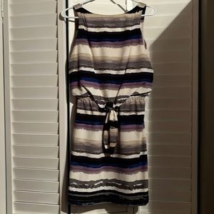 Daisy Fuentes colored dress